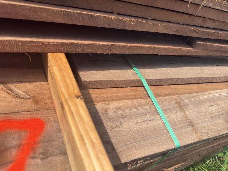 Rough Cut Poplar - Green 2x6 to 2x10 - 11ft - 16ft - Approx 200 Boards