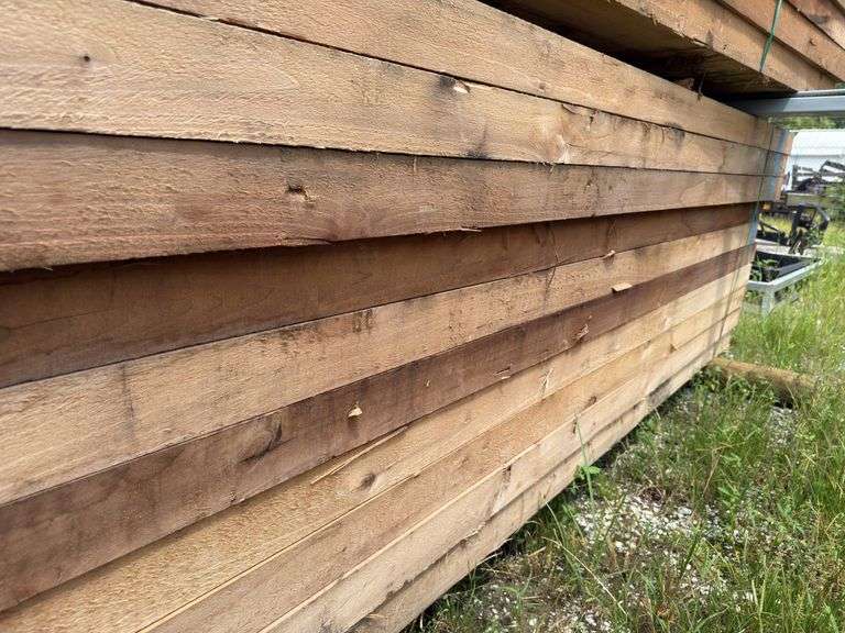 (60) 3 1/2in x 6in - 11-14ft - Overall Dimension Rough Cut Posts