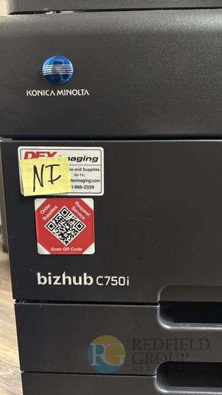 Konica Minolta bizhub C750i, Multifunction Printer, Serial ACKN01100095