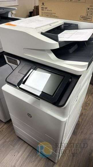 HP Color LaserJet Flow E78330, Serial CN81P334RL image