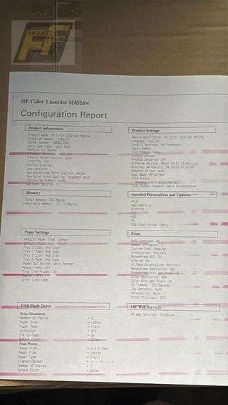 HP Color LaserJet M452dw