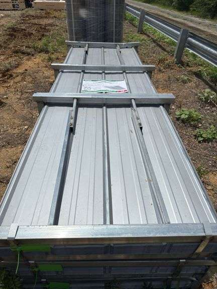 KJ - 10FT Long Galvalume Corrugated Steel Panel