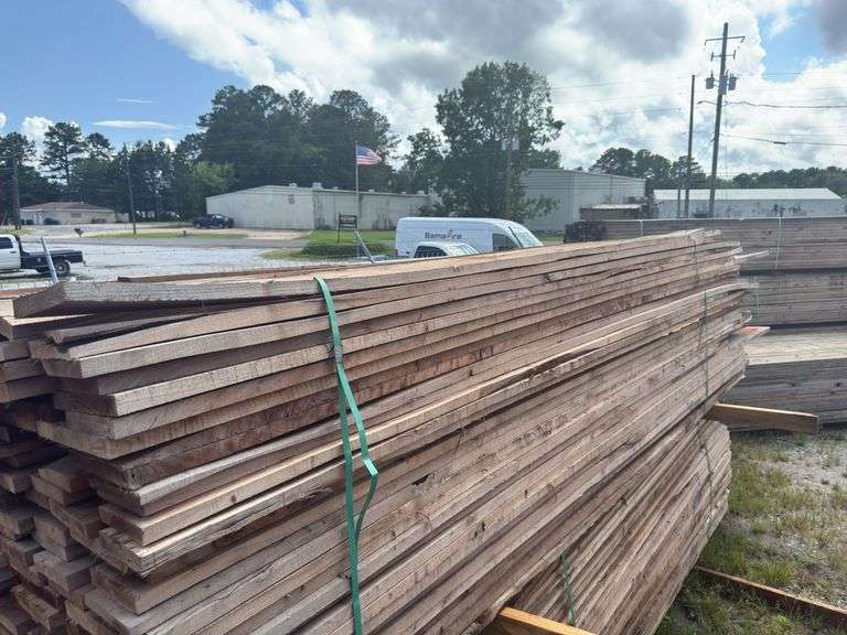 Rough Cut Poplar - Green 2x6 to 2x10 - 11ft - 16ft - Approx 200 Boards image