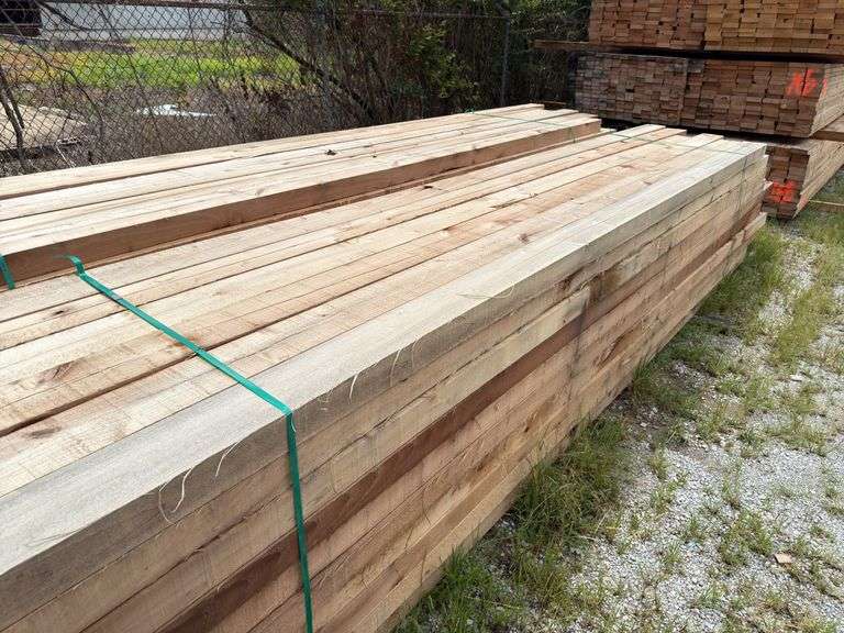 (60) 3 1/2 x 6in - 16-18ft - Overall Dimension Rough Cut Posts