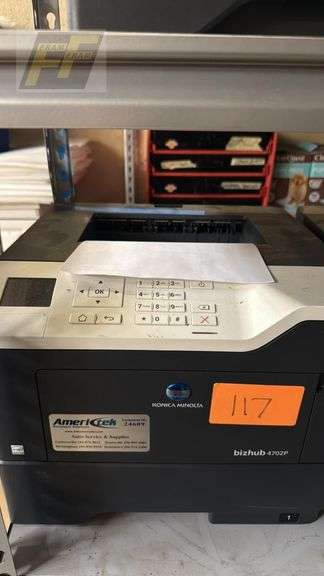 4x KONICA MINOLTA bizhub 4702P Multifunction Printers image