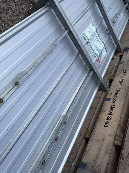 KJ - 10FT Long Galvalume Corrugated Steel Panel