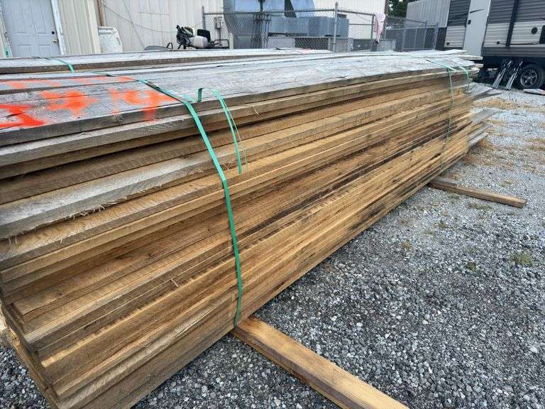 Rough Cut Poplar - Green 2x6 to 2x10 - 11ft - 16ft - Approx 200 Boards