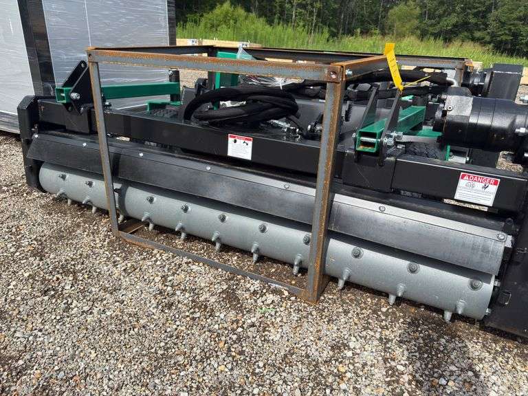 Raytree Skidsteer RMSC78 Soil Conditioner - 78" Width with Carbide Teeth