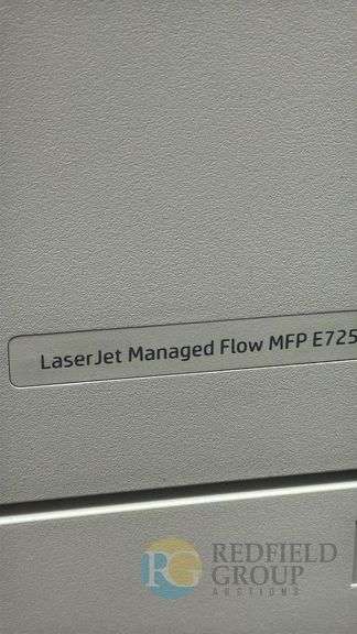 HP LaserJet Flow MFP E72525, Serial CNDIP06017