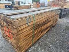 Rough Cut Poplar - Green 2x6 to 2x10 - 8ft - 11ft - Approx 200 Boards