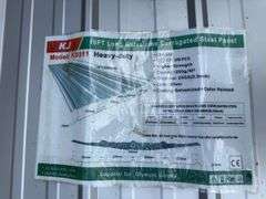 KJ - 10FT Long Galvalume Corrugated Steel Panel