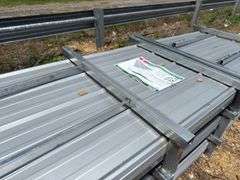 KJ - 10FT Long Galvalume Corrugated Steel Panel