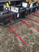 Skidsteer Bale Spear - 2500lb Capacity