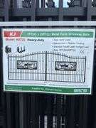 KJ - 7FT(H)x 20FT(L) Metal Farm Driveway Gate