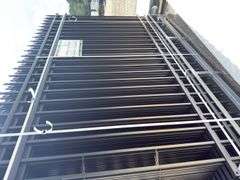 KJ - 10FT x 7FT Powder Coated Steel Site Fence