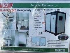 KJ - Portable Restroom w/ Shower, Toilet & Sink! Already Plumbed
