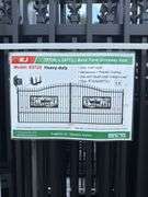 KJ - 7FT(H)x 20FT(L) Metal Farm Driveway Gate