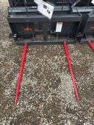 Skidsteer Bale Spear - 2500lb Capacity