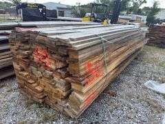 Rough Cut Poplar - Green 2x6 to 2x10 - 11ft - 16ft - Approx 200 Boards