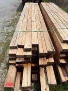 (60) 3 1/2 x 6in - 16-18ft - Overall Dimension Rough Cut Posts