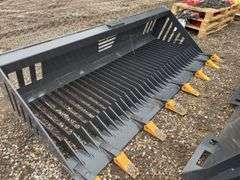 Skidsteer 78in Rock Bucket - 0.42m³ Capacity