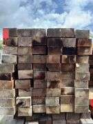 (60) 3 1/2in x 6in - 16-17ft - Overall Dimension Rough Cut Posts