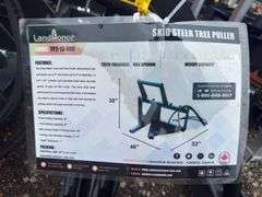 Skidsteer Tree Puller - 8in Post/6in Tree Capacity
