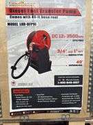 Diesel Fuel Transfer Pump - 15GPM/49ft Hose Reel