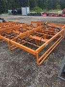 Skidsteer Hay Accumulator Grapple - 8-10 Square Bales