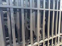 KJ - 7FT(H)x 20FT(L) Metal Farm Driveway Gate