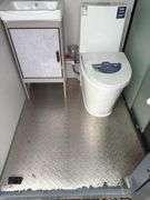 Raytree Skidsteer Mobile Toilet w/ Shower & Sink - 110v with Full Amenities