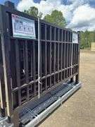KJ - 7FT(H)x 20FT(L) Metal Farm Driveway Gate