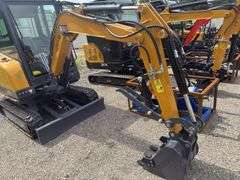 CFG MY50R Mini Excavator - Sideboom & Cabbed - Large Machine! Approx 4500LBS
