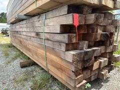 (60) 3 1/2in x 6in - 16-17ft - Overall Dimension Rough Cut Posts