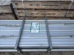 KJ - 10FT Long Galvalume Corrugated Steel Panel