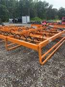Skidsteer Hay Accumulator Grapple - 8-10 Square Bales