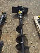 Future - Excavator Auger w/ 8in Bit - Fits 1-2 Ton