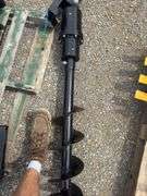 Youert U12- Mini Excavator Auger w/ 8in Bit Fits 1-2 Ton