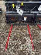 Skidsteer Bale Spear - 2500lb Capacity