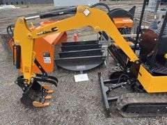 LandHero Hydraulic Mini Excavator - 13.5HP/65in Max Dig Depth