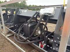 Skidsteer 72in Vibratory Plate Compactor - 8000lb Impulse Force