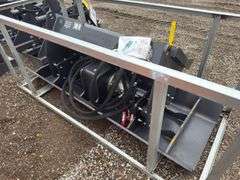 Skidsteer 72in Vibratory Plate Compactor - 8000lb Impulse Force