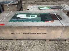 KJ - 23ftx22ft Double Garage Metal shed
