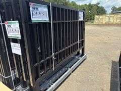 KJ - 7FT(H)x 20FT(L) Metal Farm Driveway Gate
