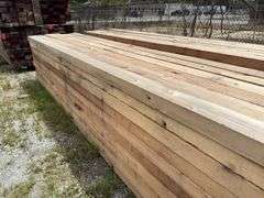 (60) 3 1/2 x 6in - 16-18ft - Overall Dimension Rough Cut Posts