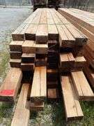 (60) 3 1/2 x 6in - 16-18ft - Overall Dimension Rough Cut Posts