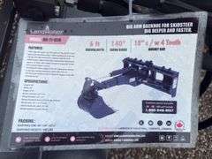 Skidsteer Big Arm Backhoe - 69ft Length