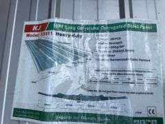 KJ - 10FT Long Galvalume Corrugated Steel Panel