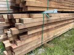 (60) 3 1/2in x 6in - 11-14ft - Overall Dimension Rough Cut Posts