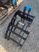 Youert 12in Wide Mini Excavator Wood Grabber - Fits 1-2 Ton